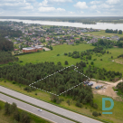 For sale, a large 3500 m² plot of land for private construction near the center 