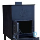 Wood-burning stove (with grill)