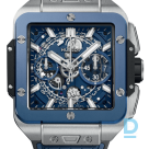 Pārdod Hublot Square Bang Unico Titanium Blue Ceramic