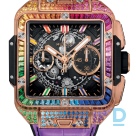 For sale Hublot Square Bang Unico King Gold Rainbow