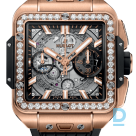 Продают Hublot Square Bang Unico King Gold Diamonds