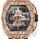 Продают Hublot Spirit of Big Bang Sang Bleu King Gold Pave