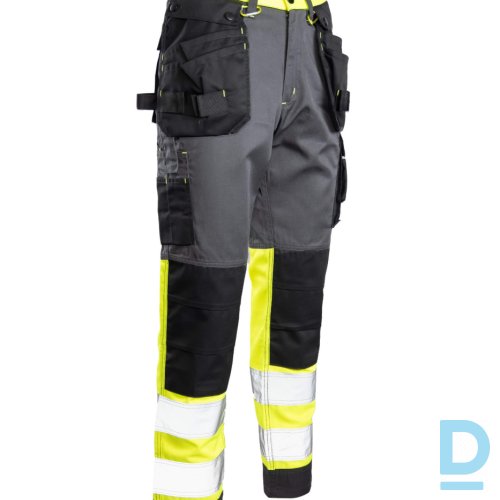 Darba Bikses ar Nokarenām Kabatām Noņemās HI-VIS UPDATED FLASH Seven Kings Work Trousers Yellow Grey Drošības Darba Apģērbi Specapģērbi Darba Bikses ar Nokarenām Kabatām Noņemās HI-VIS UPDATED FLASH Seven Kings Work Trousers Yellow Grey Drošības Darba Apģērbi Specapģērbi