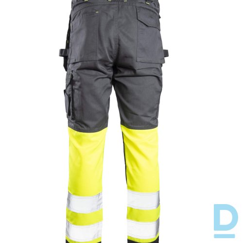 Darba Bikses ar Nokarenām Kabatām Noņemās HI-VIS UPDATED FLASH Seven Kings Work Trousers Yellow Grey Drošības Darba Apģērbi Specapģērbi Darba Bikses ar Nokarenām Kabatām Noņemās HI-VIS UPDATED FLASH Seven Kings Work Trousers Yellow Grey Drošības Darba Apģērbi Specapģērbi