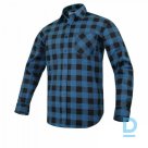 Darba Flaneļa Krekls STRONG Samtra Flannel Shirt Blue Black Drošības Darba Apģērbi