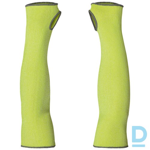 Darba Pretgriezuma Aizsargpiedurkne HI-VIS MANAUS Strong Hand 45 cm Cut Heat Resistant Liner Yellow GERMANY Darba Aizsardzības Aksesuārs