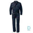 Full Coverall for Welders Chemical and Flame Safe POLYTECH COVERALL SIR Reflective Dark Blue ITALY Safety Workwear