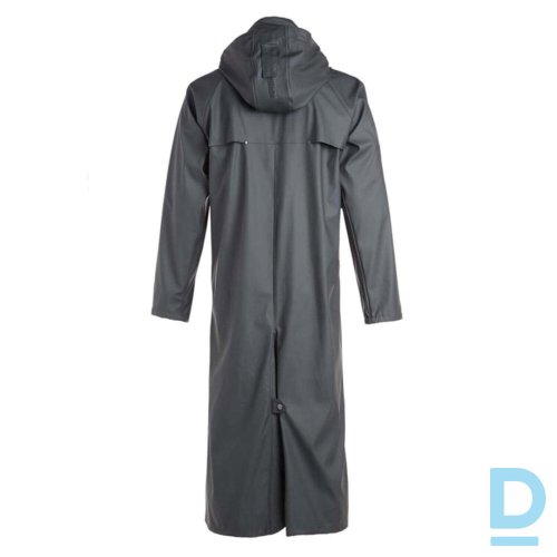 Darba Lietus Mētelis Elastīgs Ūdensdrošs OCTOPUS Nine Worths RainCoat PU PVC Waterproof FlexyDry Unisex Olive FRANCE Drošības Darba Apģērbi