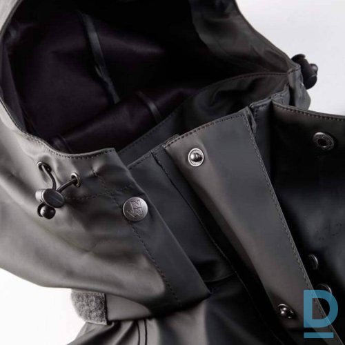 Darba Lietus Mētelis Elastīgs Ūdensdrošs OCTOPUS Nine Worths RainCoat PU PVC Waterproof FlexyDry Unisex Olive FRANCE Drošības Darba Apģērbi