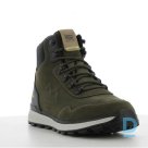 Work Boots Leather STREET Safety Jogger WR Waterproof 3D Mesh Breathable Membrane Khaki BELGIUM Safety Work Shoes