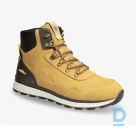 Work Boots Leather STREET Safety Jogger WR Waterproof 3D Mesh Breathable Membrane Camel Yellow BELGIUM Safety Work Shoes