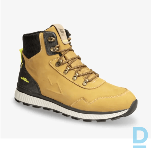 Darba Puszābaki Ādas STREET Safety Jogger WR Waterproof 3D Mesh Breathable Membrane Camel Yellow BELGIUM Drošības Darba Apavi Darba Puszābaki Ādas STREET Safety Jogger WR Waterproof 3D Mesh Breathable Membrane Camel Yellow BELGIUM Drošības Darba Apavi