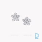 Pārdod  Wild Flower Pavé Diamond Stud Earrings