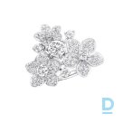 For sale Graff Wild Flower Diamond Cluster Ring