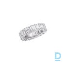 For sale Graff Emerald Cut Diamond Wedding Band