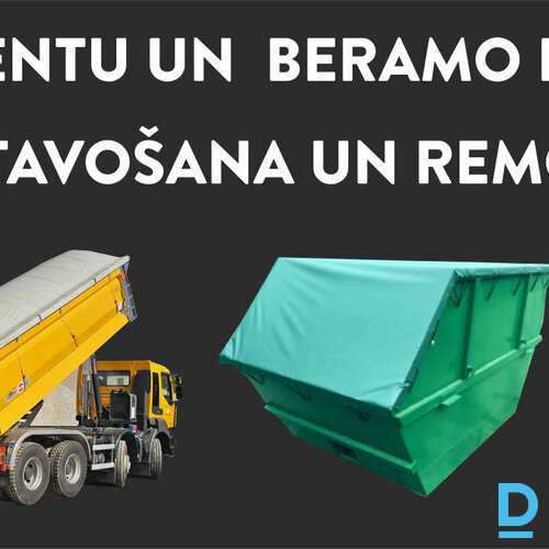 Konteineru tentu un beramo kravu pārsegu izgatavošana un remonts. 
