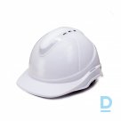 Рабочий шлем Защитный шлем от 53 до 63 см БЕЗОПАСНОСТЬ LBEG ABS УФ-защита Ударопрочный термостойкий белый аксессуар для рабочей одежды