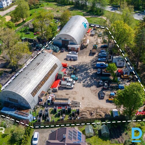 Pārdošanā divi angāri ar 4647 m² zemes gabalu stratēģiski izdevīgā vietā Ulbrokā Pārdošanā divi angāri ar 4647 m² zemes gabalu stratēģiski izdevīgā vietā Ulbrokā