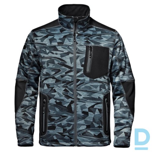 Darba Džemperis Jaka Kažokadas Odere FIGHTER Sir Reflective Grey City Camouflage ITALY Drošības Darba Apģērbi