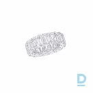 For sale Graff Emerald Cut Diamond Wedding Band (Size 51)