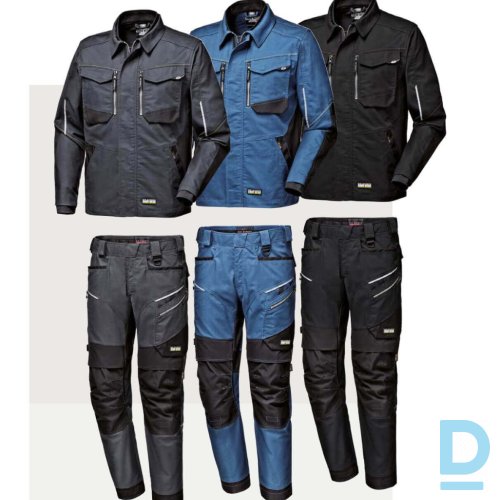 Darba Bikses ar Nokarenām Kabatām SIR PRO CANVAS MC2561 C4 FLEXI Stretch 500D Oxford Cordura Grey Black ITALY Drošības Darba Apģērbs Darba Bikses ar Nokarenām Kabatām SIR PRO CANVAS MC2561 C4 FLEXI Stretch 500D Oxford Cordura Grey Black ITALY Drošības Darba Apģērbs