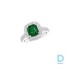 For sale Graff Cushion Cut Emerald High Jewellery Ring