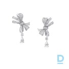 For sale Graff Tilda&#39;s Bow Classic Diamond Drop Earrings