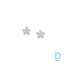 For sale Graff Wild Flower Petite Pavé Diamond Stud Earrings