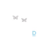 For sale Graff Pavé Butterfly Diamond Petite Stud Earrings