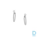 For sale Graff Round Diamond Hoop Earrings