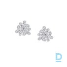 For sale Graff Triple Pavé Butterfly Diamond Mini Stud Earrings