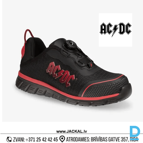 Darba Kurpes Vieglas Faster Closure System ACDC LIGERO2 Safety Jogger S1P ESD SRC Oil and Fuel Resistant Outsole Black Red BELGIUM Drošības Darba Apavi Darba Kurpes Vieglas Faster Closure System ACDC LIGERO2 Safety Jogger S1P ESD SRC Oil and Fuel Resistant Outsole Black Red BELGIUM Drošības Darba Apavi