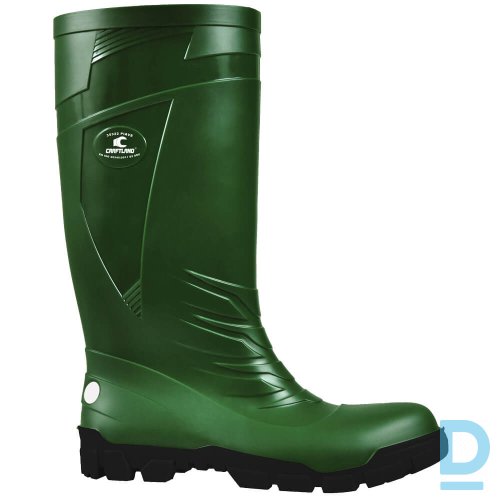 Darba Zābaki Gumijas PIAVE CRAFTLAND S5 SRC PVC Boot Wellington ATF Ultra Fresh Green GERMANY Drošības Darba Apavi