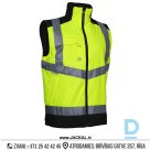 Work Vest Double Sided HI-VIS WILEY Nine Worths Oxford Tech Water Repellent Reflective Neon Yellow FRANCE Safety Work Protective Clothing