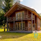 A fully furnished two-story house near Raiskumas lake.The house was built in 201