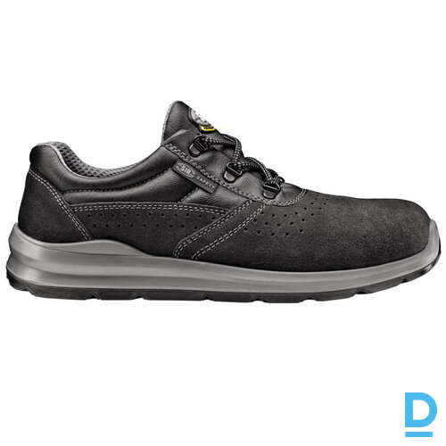 Darba Kurpes Zamšādas AIRFOBIA LOW SIR S1P SRC PU EVA Soft Dry Plus Antistatic Breathable Grey ITALY Drošības Darba Apavi