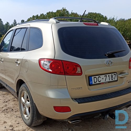 Hyundai Santa Fe, 2007 2,7l benzīns/gāze, manuālā kārba, nobraukums 294tk.km