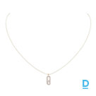 Продают Messika Messika CARE(S) Cream Cord Pavé Necklace