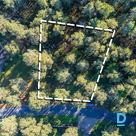 For sale: 1368 m² land plot for private construction on the second line of Balte For sale: 1368 m² land plot for private construction on the second line of Balte