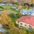 Half of a semi-detached house with 4 rooms and a landscaped plot of land in Adaž