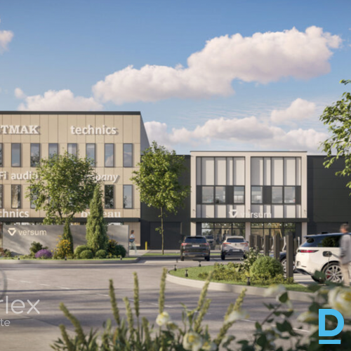 No 2024. gada 1. jūlija Dreiliņos būs pieejamas jaunas A klases biroja telpas, kas apvieno biroja, veikala un noliktavas telpas vienā ēkā