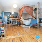 For sale: a unique, spacious one-room apartment that can easily be converted bac