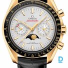 For sale Omega Moonphase Co-Axial Master Chronometer Moonphase Chronograph 44.25 mm