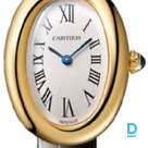 Pārdod Cartier Montre Baignoire 1920