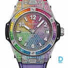 Продают Hublot Big Bang One Click Rainbow Steel 39