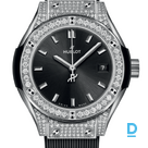 Pārdod Hublot Classic Fusion 29 Titanium Pave