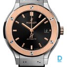 Pārdod Hublot Classic Fusion 38 Titanium King Gold
