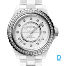 Pārdod Chanel J12 Diamond Bezel Watch 