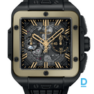 Продают Hublot Square Bang Unico Ceramic Magic Gold