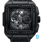 For sale Hublot Square Bang Unico All Black Diamonds